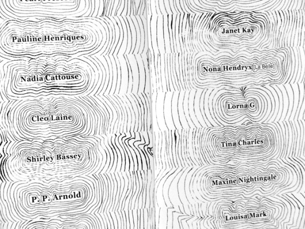 Sonia Boyce, Devotional Wallpaper, 2013